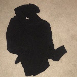 BRANDY MELVILLE plain stretchy grey hoodie